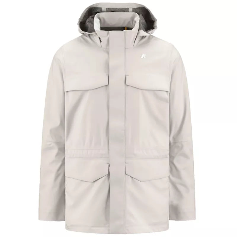 Parka K-Way Manphy Bonded Jersey - Beis