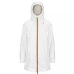 Parka K-Way Sophie Plus 2 Reversible - Blanc Et Beige