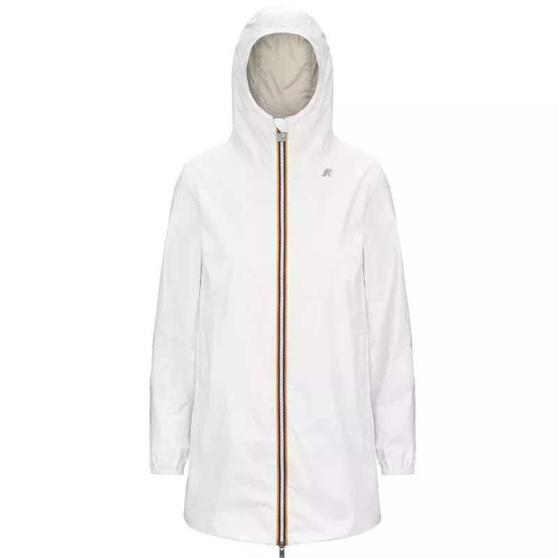Parka K-Way Sophie Plus 2 Reversible - Blanc Et Beige