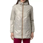 Parka K-Way Sophie Plus 2 Reversible - Blanc Et Beige