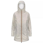 Parka K-Way Sophie Plus 2 Reversible - Blanc Et Beige