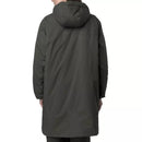 Parka Longue À Capuche Double Sherpa K-Way Le Vrai 4.0 Eiffel East Orsetto - Kaki/Noir