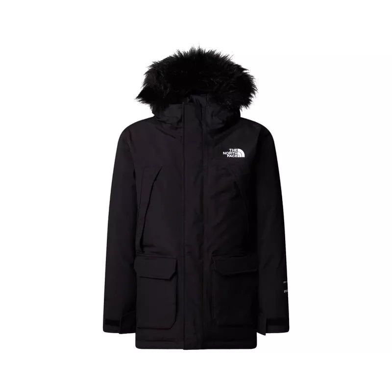 The North Face - Parka Mc Murdo - Noir/Blanc - Garçon