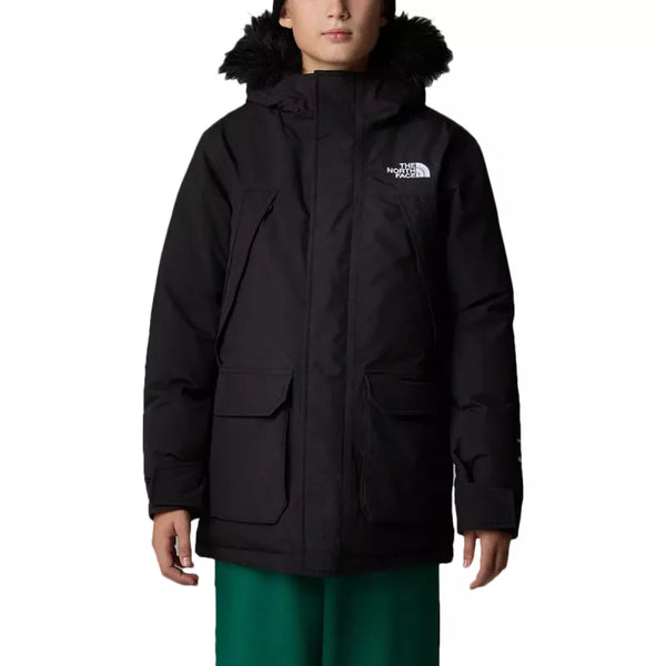 The North Face - Parka Mc Murdo - Negro/Blanco - Niño