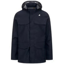 Parka K-Way Manphy Bonded Jersey - Bleu