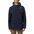K-Way Manphy Bonded Jersey-parka – blå