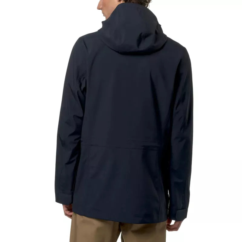 K-Way Manphy Bonded Jersey-parka – blå