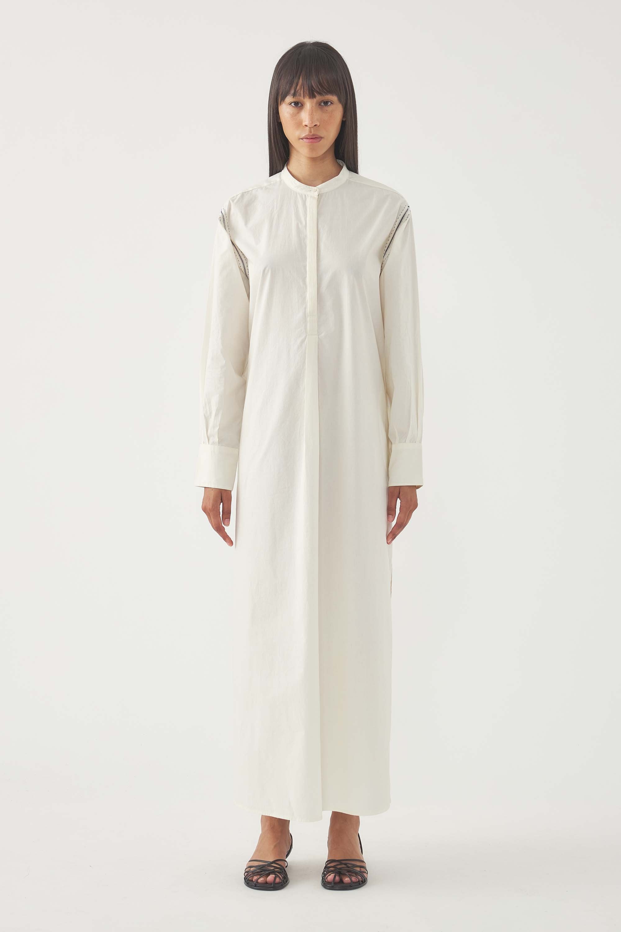 Robe Longue Paro - Crème