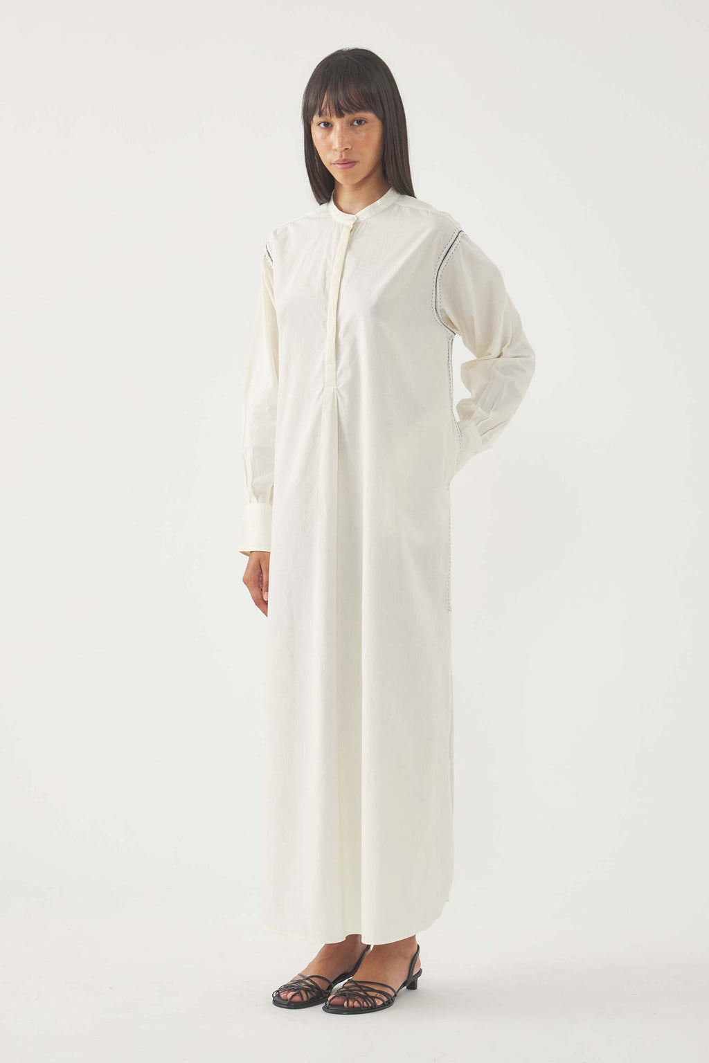 Robe Longue Paro - Crème
