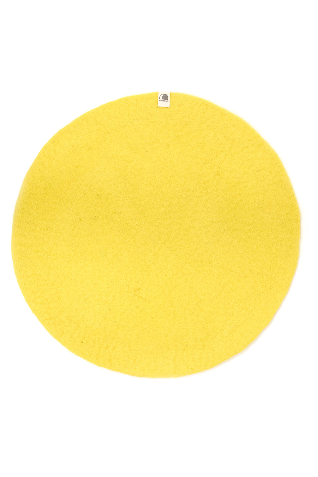 Einfarbiges Filzpad - Citron