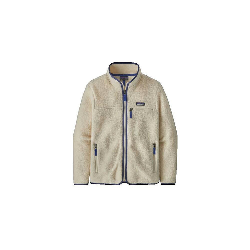 Chaqueta pelo retro - blanco
