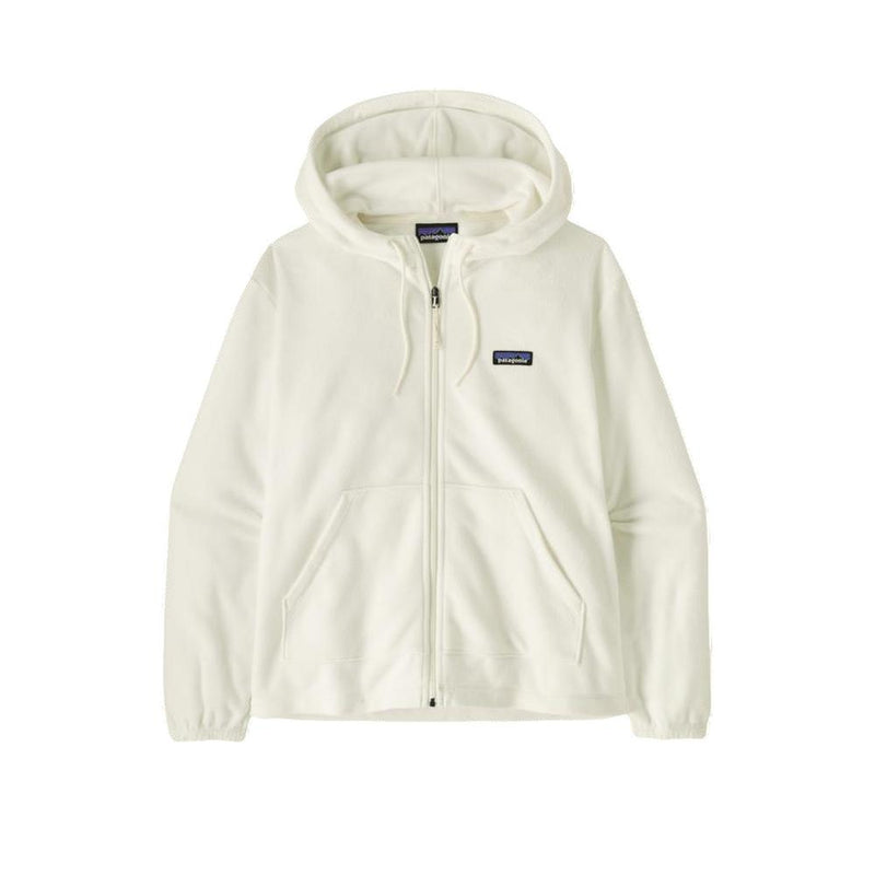 Fleece Micro D Fleece Hoody - Blanc
