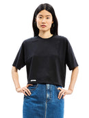 Le Tee-Shirt Boxy Willie® Heavy Jersey Bio-Recyclé Noir Black Coffee