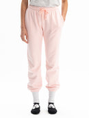 Le Jogging Marty® Molleton Bio-Recyclé Rose Milkshake