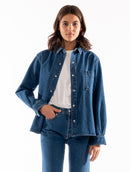 La Surchemise Jessie Denim Bio Bleu Medium