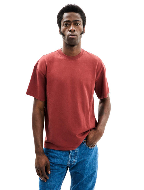 The Super Willie® Heavy Jersey Organic-Recycled Terracotta T-Shirt