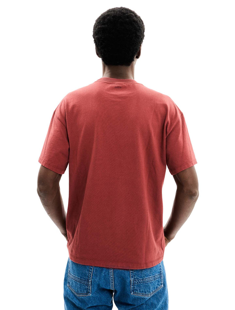 The Super Willie® Heavy Jersey Organic-Recycled Terracotta T-Shirt