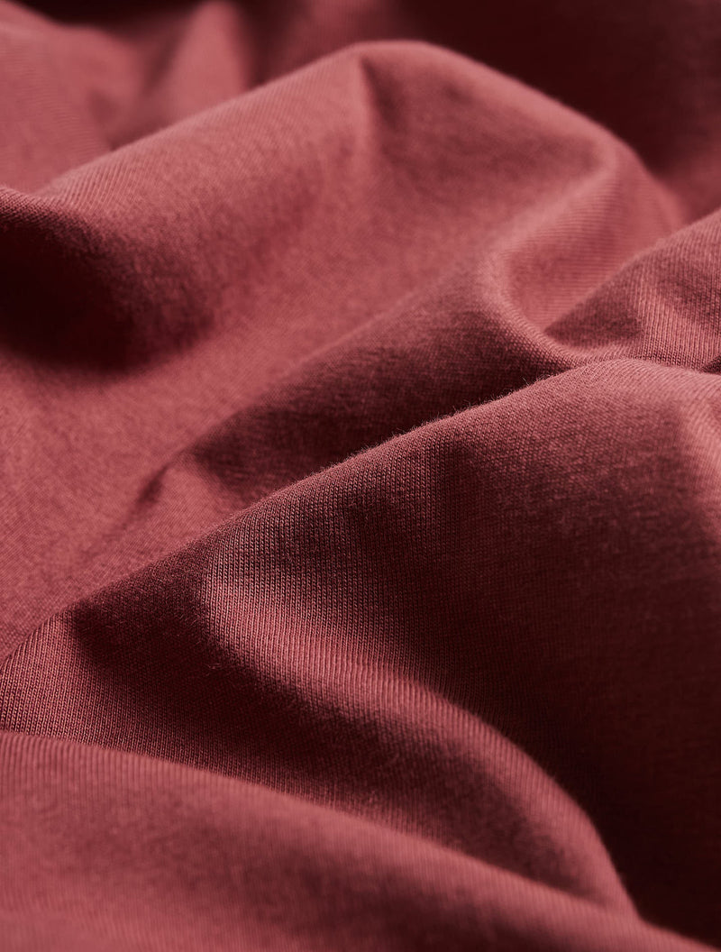 The Super Willie® Heavy Jersey Organic-Recycled Terracotta T-Shirt