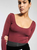 Body elástico The Iconic Power Terracota