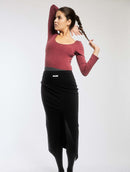 Body elástico The Iconic Power Terracota