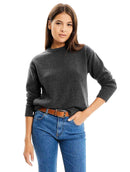 Le Petit Sweater Wooly 100% Lana Reciclada Gris Medio