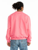 Le Sweatshirt Crewneck Marty® Molleton Bio-Recyclé Rose Intense