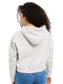 Le Sweatshirt Hoodie Boxy Marty® Molleton Bio-Recyclé Gris Chiné