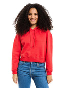 Le Sweatshirt Hoodie Boxy Marty® Molleton Bio-Recyclé Rouge Tomato