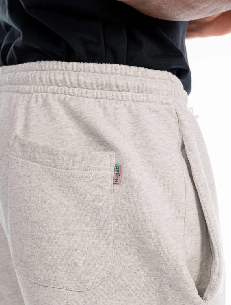 Le Jogging Pocket Marty® Molleton Bio-Recyclé Gris Chiné