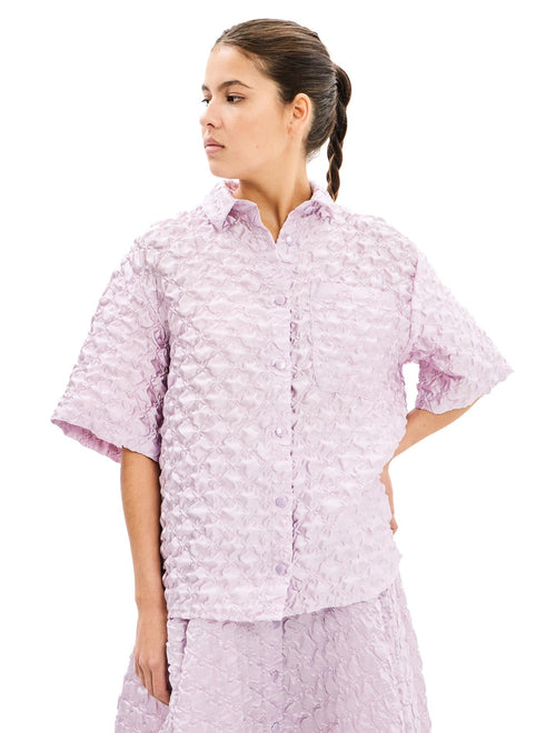 The Patina X Nona Source Prom Shirt Pearly Pink