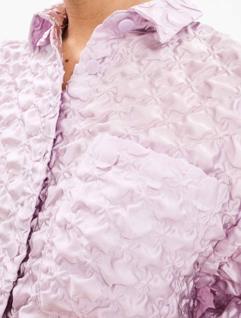 The Patina X Nona Source Prom Shirt Pearly Pink