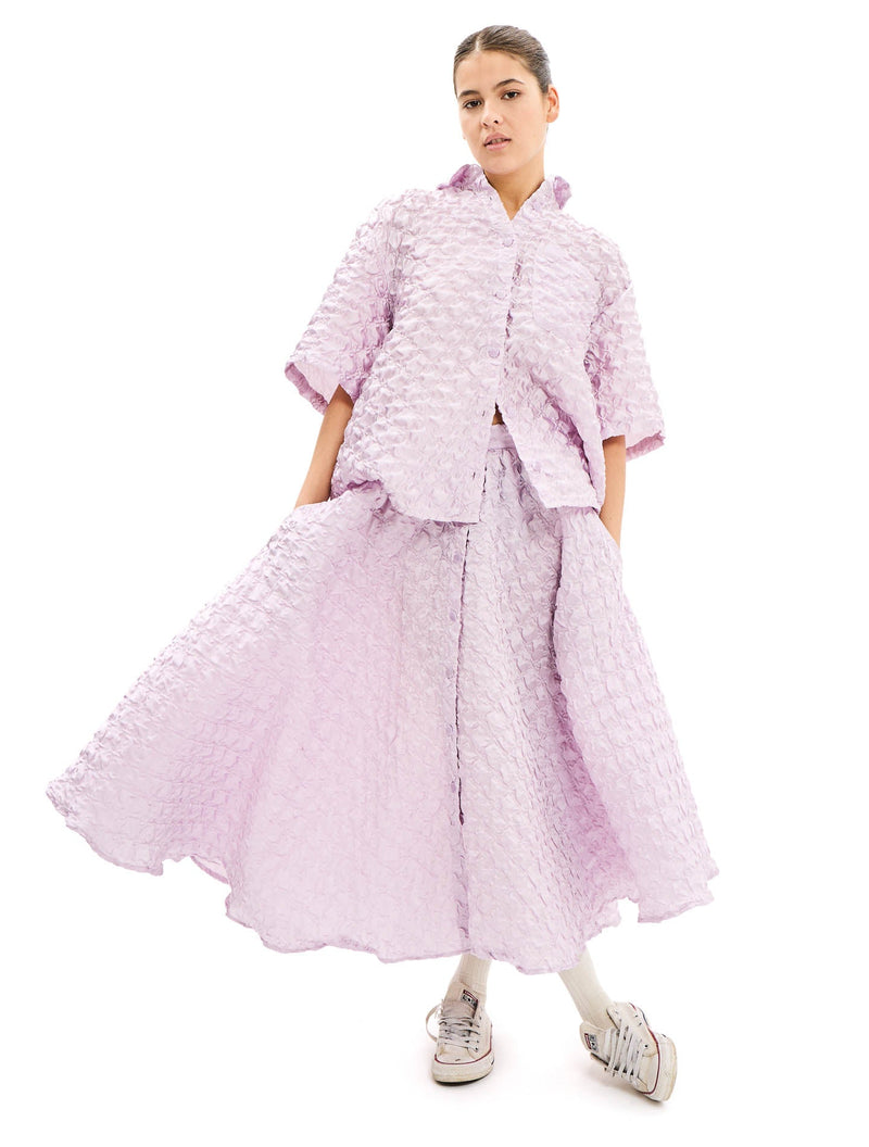 The Patina X Nona Source Prom Shirt Pearly Pink