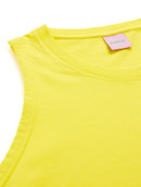 Le Tee-Shirt Débardeur Willie® Jersey Bio-Recyclé Jaune Sunny Delight