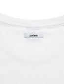 Le Tee-Shirt Débardeur Presque Crop Willie® Jersey Bio-Recyclé Blanc Cheesecake