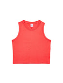 Le Tee-Shirt Débardeur Presque Crop Willie® Jersey Bio-Recyclé Rouge Tomato