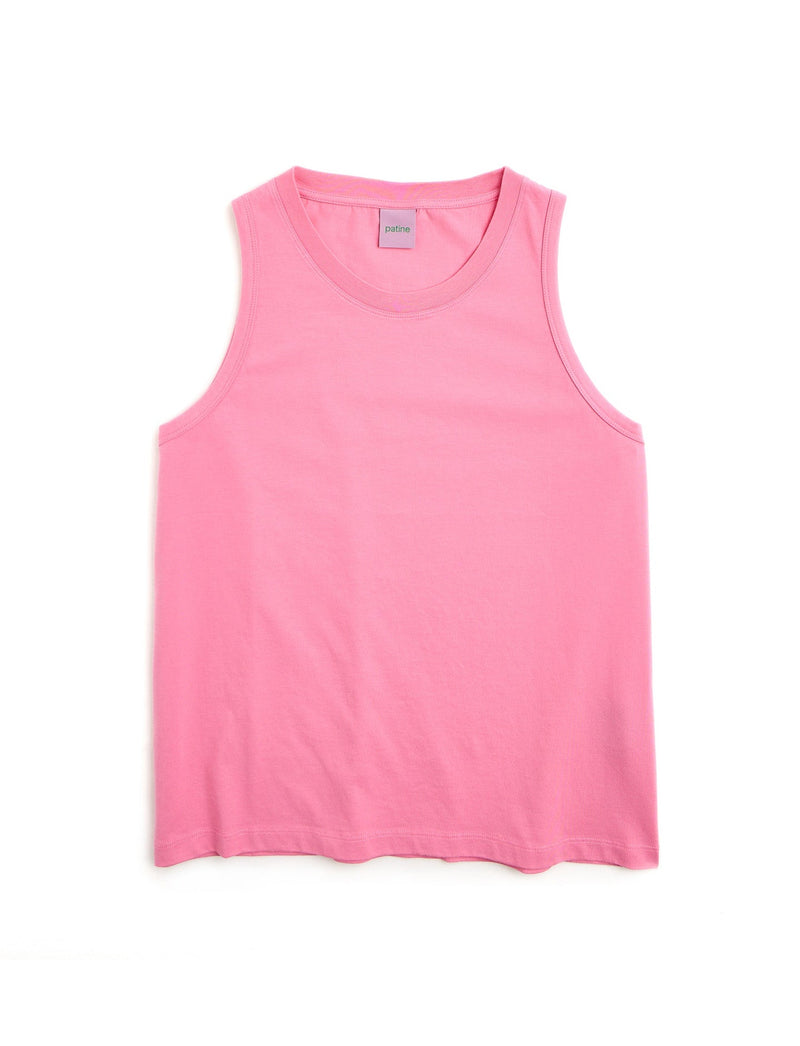 Le Tee-Shirt Débardeur Willie® Jersey Bio-Recyclé Rose Intense