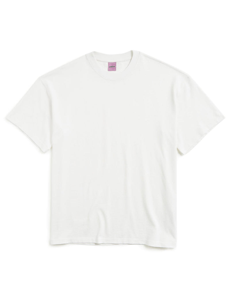 Le Tee-Shirt Super Willie® Heavy Jersey Bio-Recyclé Blanc Cheesecake