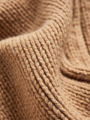 Le Pull Wooly Laine 100% Recyclée Beige Toast