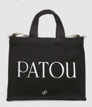 Patou - Sac Tote Bag Petit Logo Patou Noir - Femme