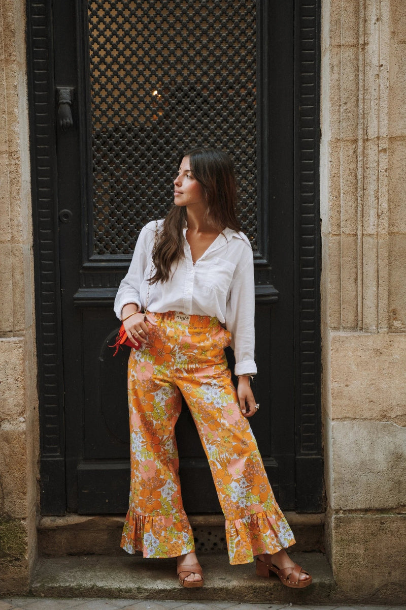 Patrón Pantalón Volantes - Pauline