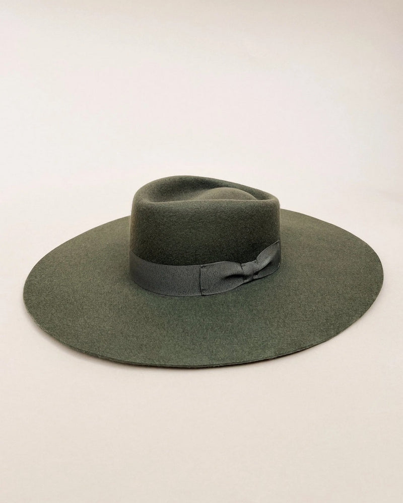 Sombrero de fieltro Paul - Oliva
