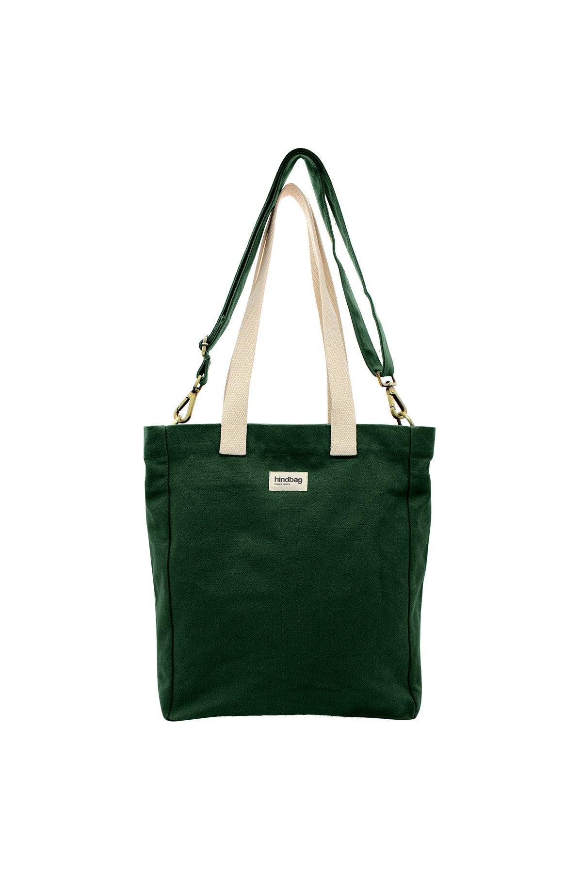 Pionowa torba shopper Paul Jodłowa zieleń Hindbag2