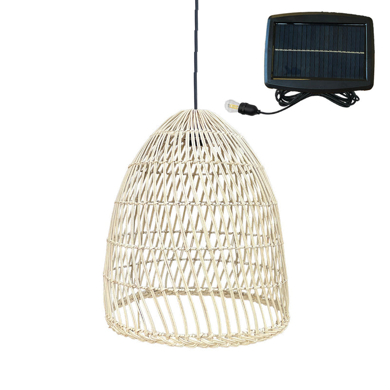 Suspension Solaire - Paulo Solar - Rotin Naturel