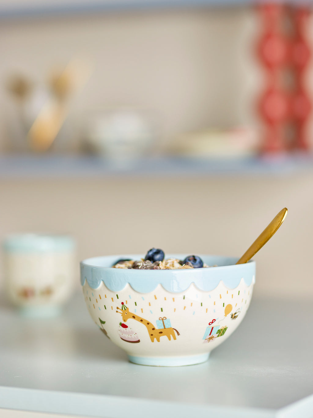 Celebrate - Bowl - Blue - Stoneware