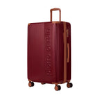 Set of 3 Suitcases + 2 Bags Pierre Cardin Berlin - Dark Red