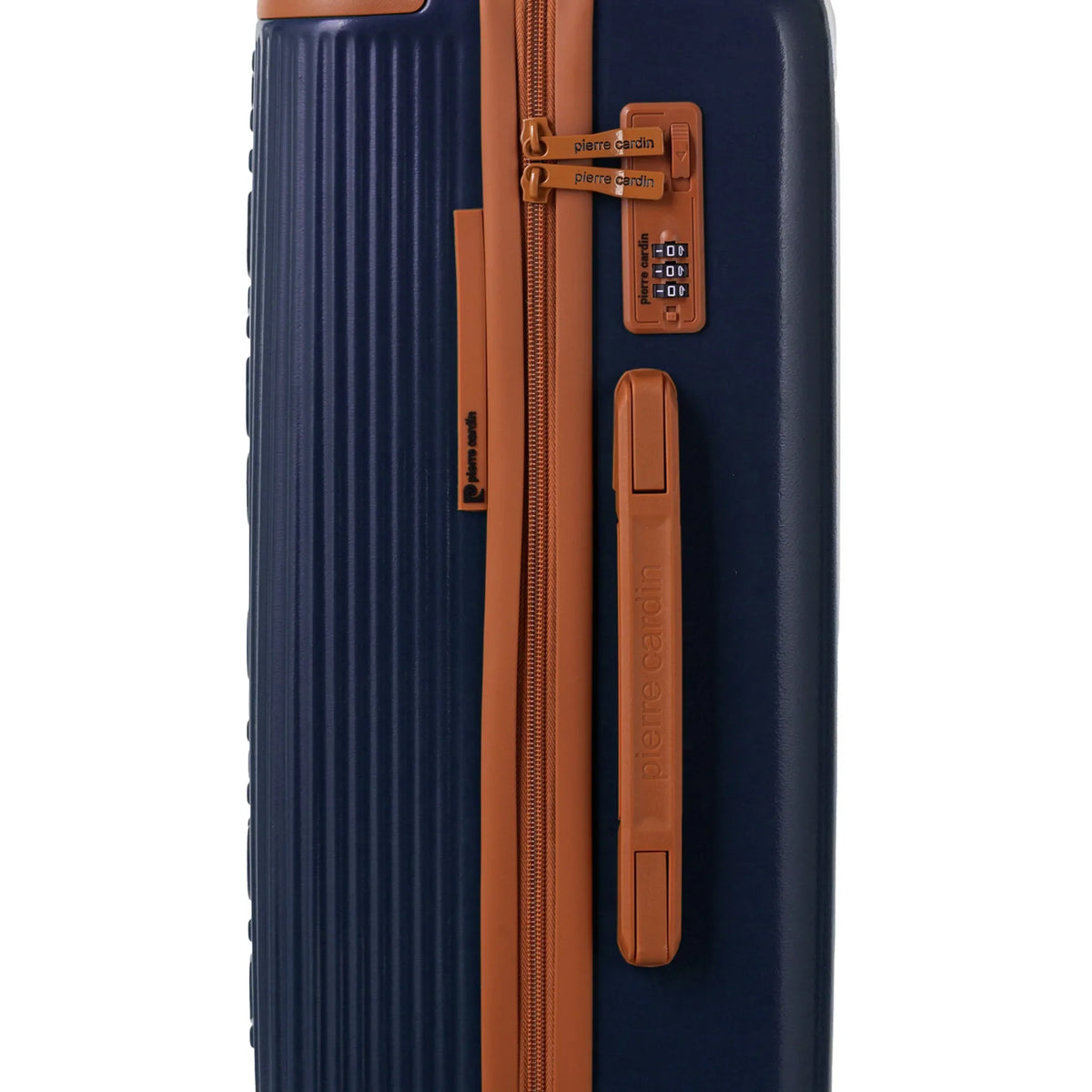 Set aus 3 Koffern + 2 Taschen Pierre Cardin Berlin – Marineblau