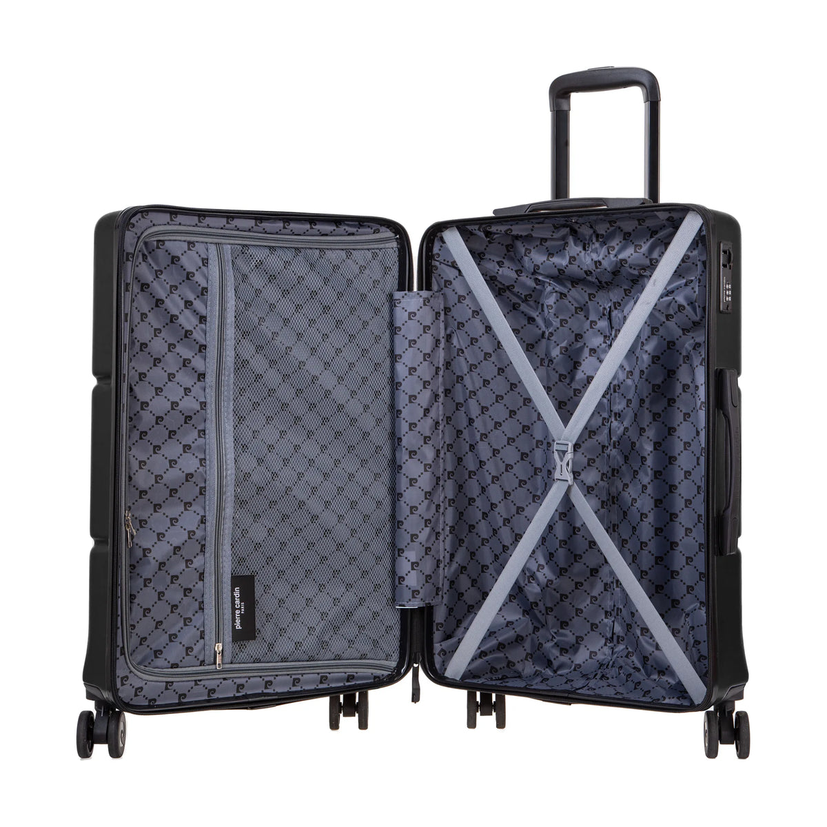 Zestaw 2 walizek Pierre Cardin Intense – Czarny