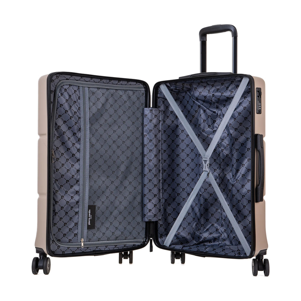 Set De 2 Valises Pierre Cardin Intense - Champagne