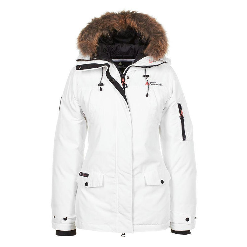 Parka De Ski Femme Peak Mountain - Blanc