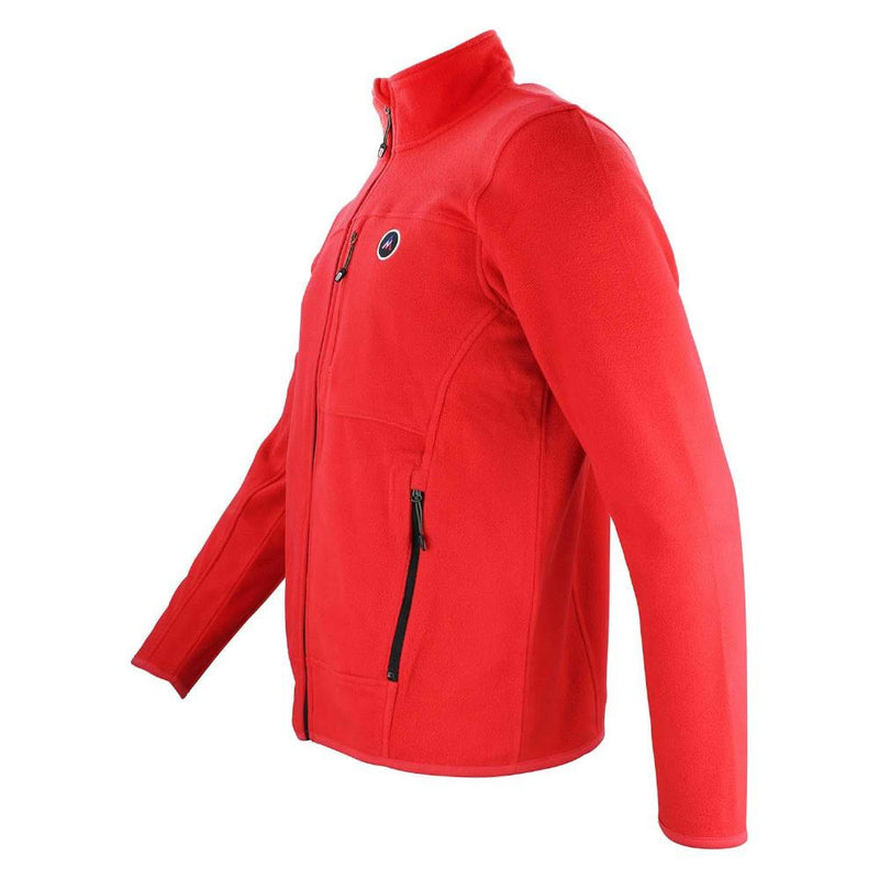 Blouson Polaire Peak Mountain - Rouge